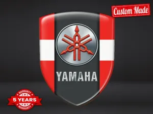 Yamaha Calcomanías Silicona Limitadas Pegatina Cúpula Alta Gama